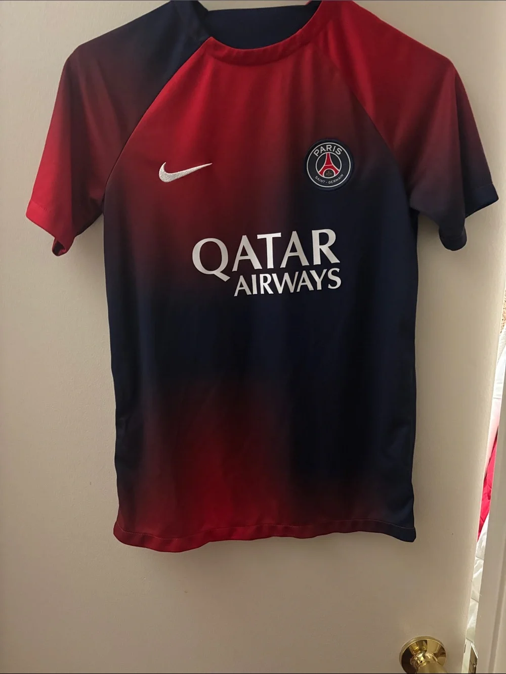 Nike Paris Saint-Germain Gradient Red & Navy Football Jersey